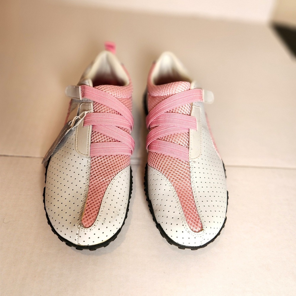 Champion Womens White Pink Perforated Mesh Slip On Sneakers 44930 Size 9.5 NEW - Picture 5 of 12